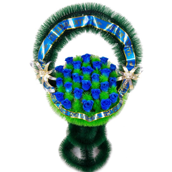 Корзина с цветами № 22