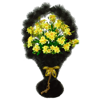 Корзина с цветами № 9
